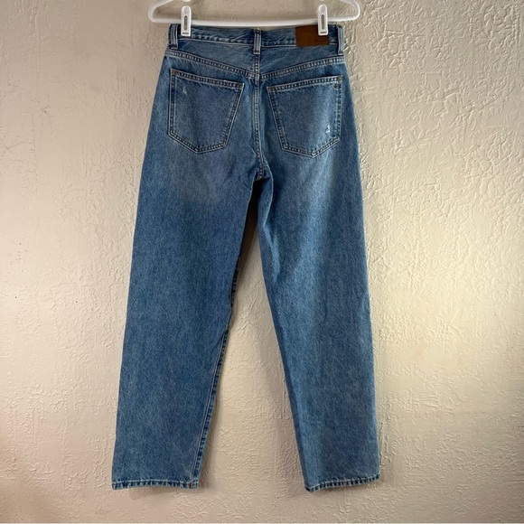 Madewell Low Slung Straight Jeans in Olvera Wash - Picture 8 of 12